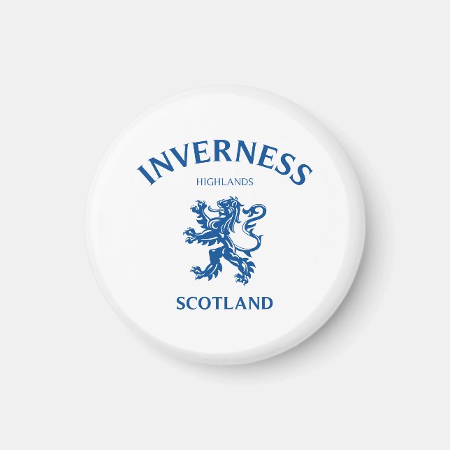 INVERNESS Schottland Magnet (Vorne)