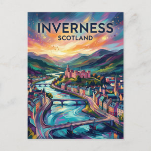 Inverness Schottland Postkarte