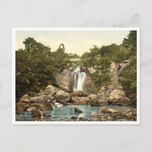 Inversnaid Falls, Loch Lomond, Schottland Postkarte