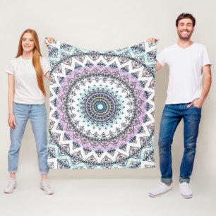 Invert Balance Mandala 2 Fleecedecke