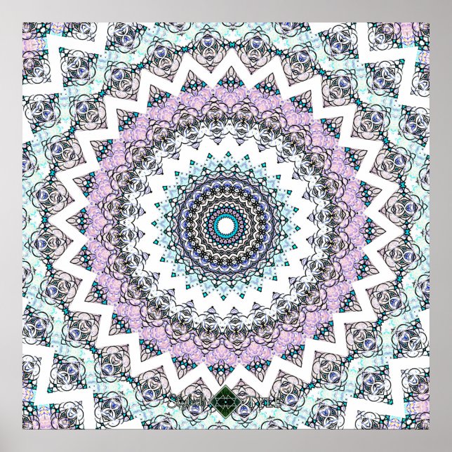 Invert Balance Mandala 2 Poster (Vorne)