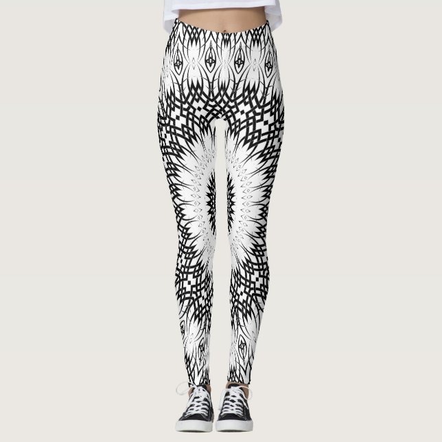 Invert Eclipse Mandala 2 Leggings (Vorderseite)