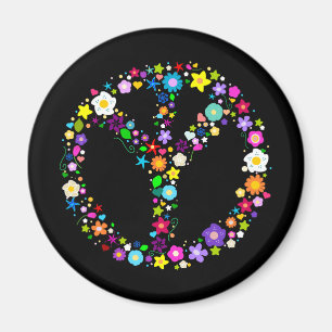 Inverted Peace Sign - als Erfinder gewollt Magnet