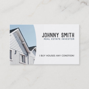 Investisseurs immobiliers Cartes de visite