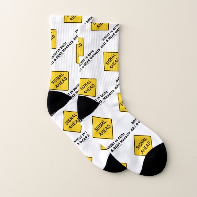 Investitionen in Bull- und Bärenmärkte Socken (Paar)