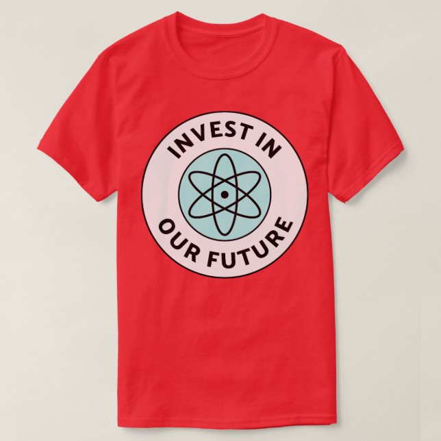 Investitionen in unsere zukünftige Finanzierung de T-Shirt (Design vorne)