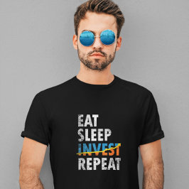 INVESTITIONEN VON ESSENSCHLAFEN - WIEDERHOLUNGSMAR T-Shirt