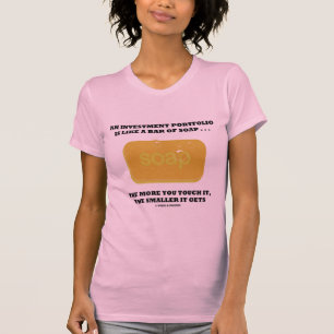 Investment Portolio wie ein Bar von Seife Spaß Ada T-Shirt