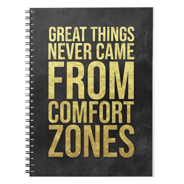 Investor Comfort Zones Notizblock (Vorderseite)