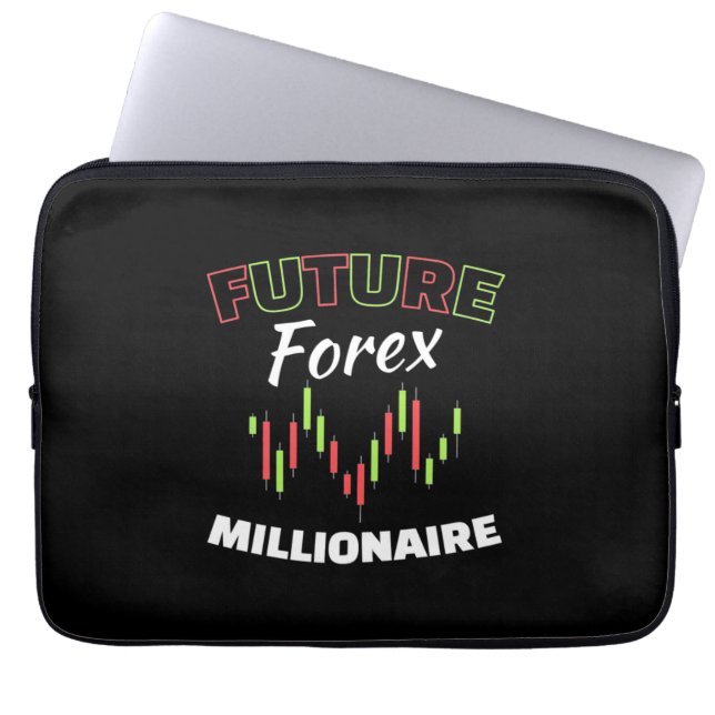 Investor Future Forex Millionaire Laptopschutzhülle (Vorderseite)