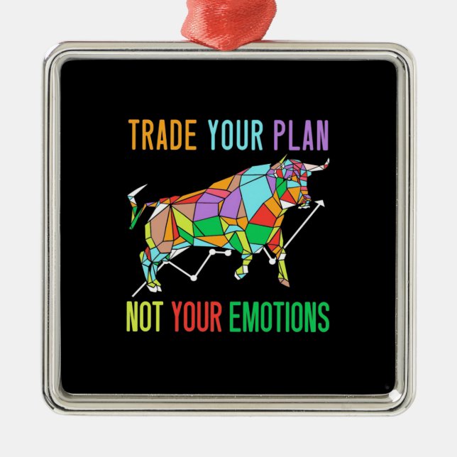 Investor Trade - Ihr Plan Ornament Aus Metall (Vorne)