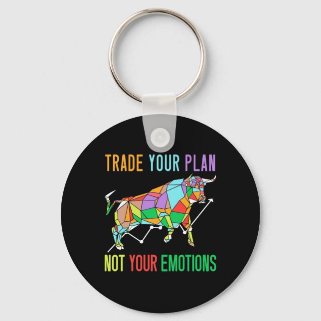 Investor Trade Your Plan Schlüsselanhänger (Vorderseite)