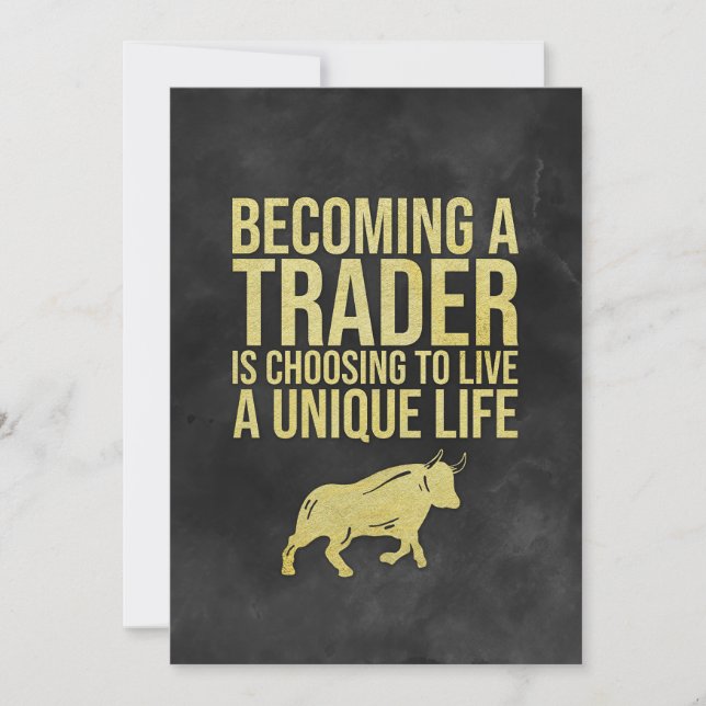 Investor wird Händler Save The Date (Vorderseite)