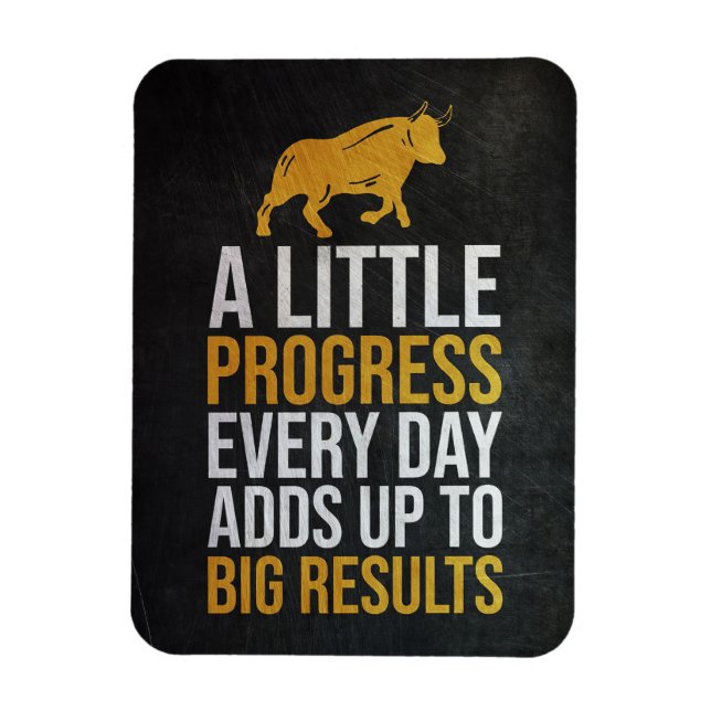 Investorenfortschritt - große Ergebnisse Magnet (Vertikal)