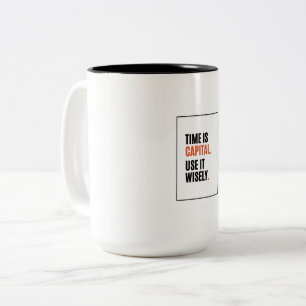 Investorengeschenk Finanzen Zweifarbige Tasse