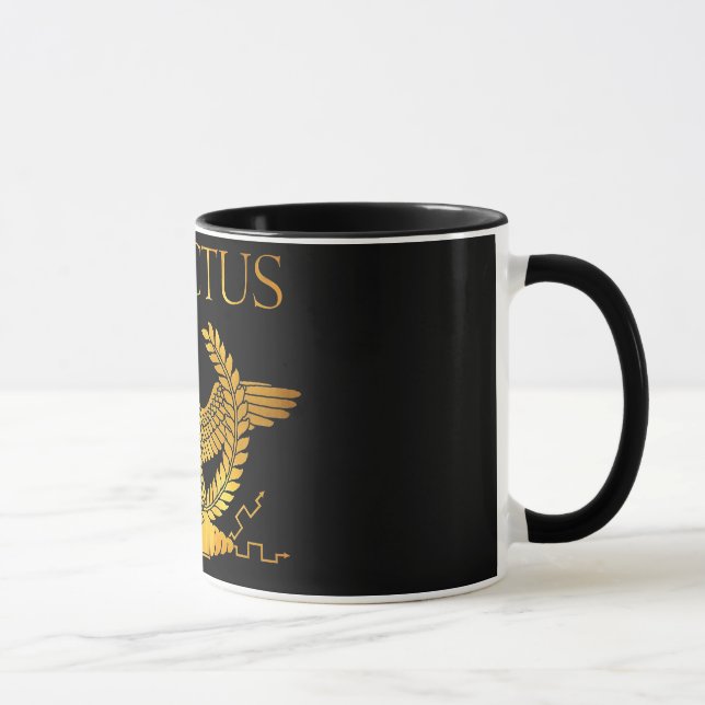 invictus goldene Logo-Tasse Tasse (Rechts)