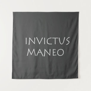 Invictus maneo wandteppich