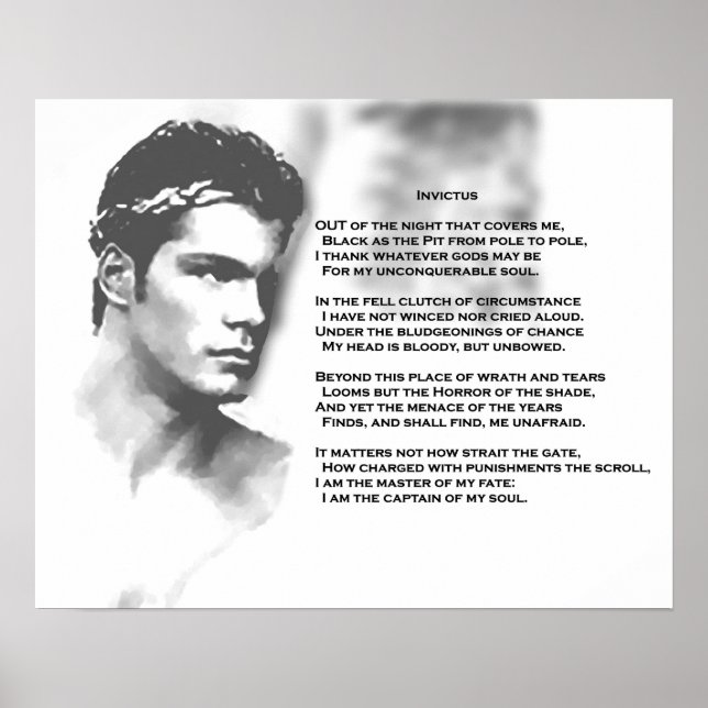 Invictus Poster (Vorne)
