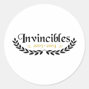 Invincibles Arsenal Runder Aufkleber