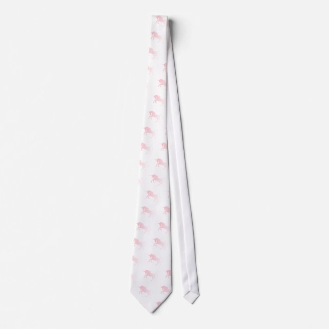 Invisible_Pink_Unicorn Krawatte (Vorderseite)