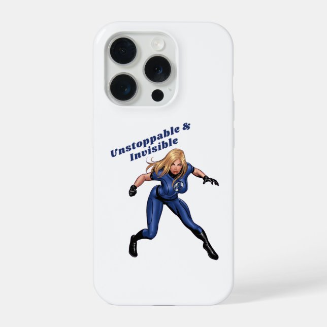 Invisible Woman iPhone 15 Pro Hülle (Rückseite)
