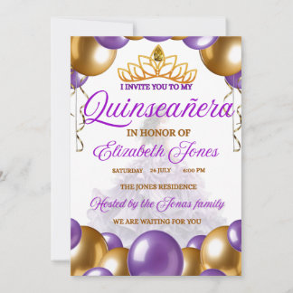 Invitacion 15 años einladung