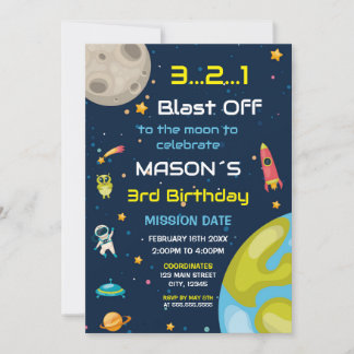 Invitación a los niños de cumpleaños por viaje esp einladung