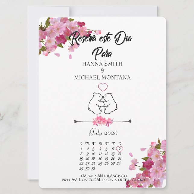 INVITACIÓN ANNIVERSARY / ANIVERSARIO EINLADUNG (Vorderseite)