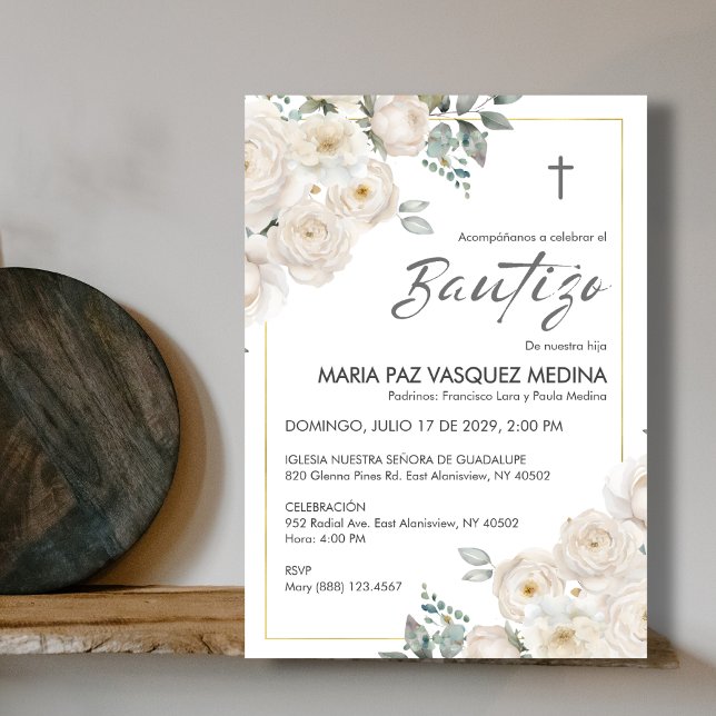 Invitacion Bautizo Taufe Taufe für Jungen und Mädc Einladung (Von Creator hochgeladen)