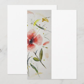 Invitacion boda flor einladung