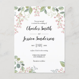 Invitación de Boda Postkarte