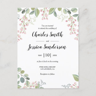 Invitación de Boda Postkarte