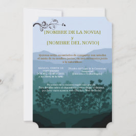 Invitación de Boda Rústica Elegante Einladung