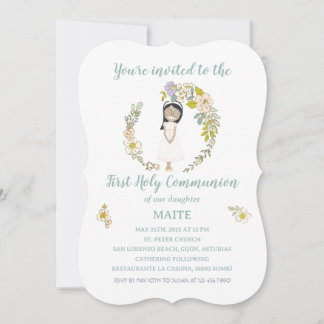 Invitación de Comunión MAITE Einladung