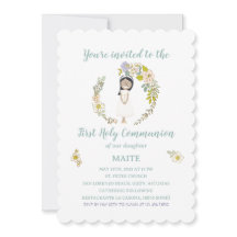 Invitación de Comunión MAITE
