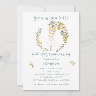 Invitación de Comunión MINERVA Einladung