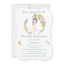 Invitación de Comunión SUSANA