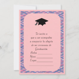 Invitacion de Graduacion Einladung