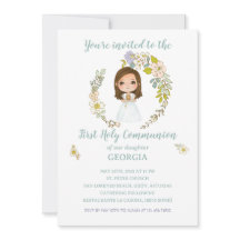 Invitación GEORGIA Primera Comunión