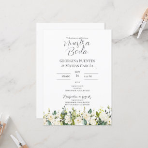 Invitación para Boda español Einladung