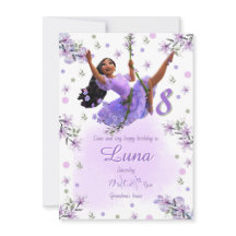 Invitación Template Isabella's Birthday Invitation