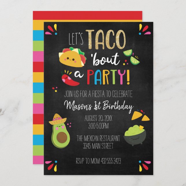 Invitation (Devant / Derrière)