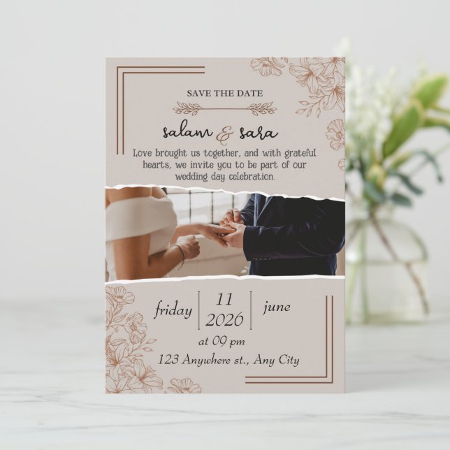 Invitation (Debout devant)