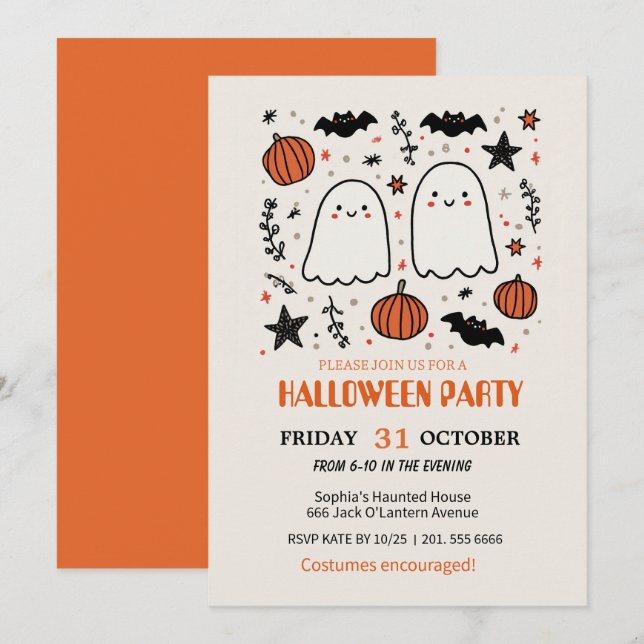 Invitation (Devant / Derrière)