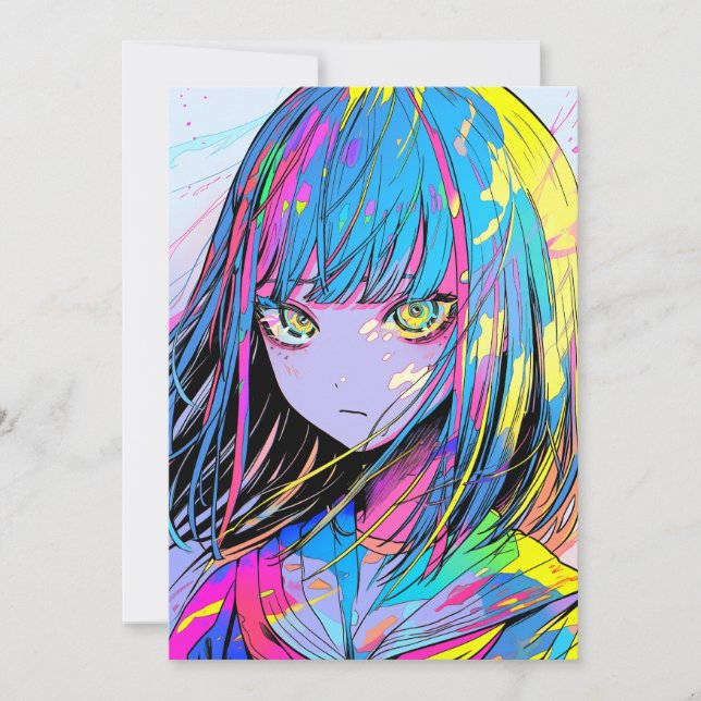 Invitation 【アイコン画像】ダウンロードOK！カラフルJK｜寿司娘 GenerativeAI (Devant)