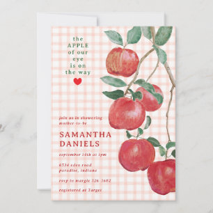Invitation 011 Terracotta Pomme de Nos Yeux Baby Shower