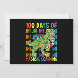 Invitation 100 Jours D'Apprentissage Magique À L'École Rex Di