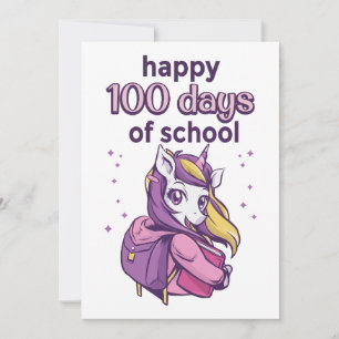 Invitation 100 jours d'école