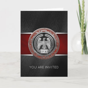Invitation [100] Silver Roman Imperial Eagle