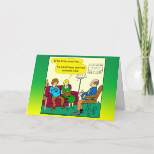 Invitation 1077 S'Il M'Aimait Vraiment Caricature - Anniversa